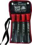 4 Piece Hardcap Pin Punch Set - Exact Tool & Supply