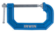 Quick-Grip C-Clamp - 4'' Throat Depth; 8'' Max. Opening - Exact Tool & Supply