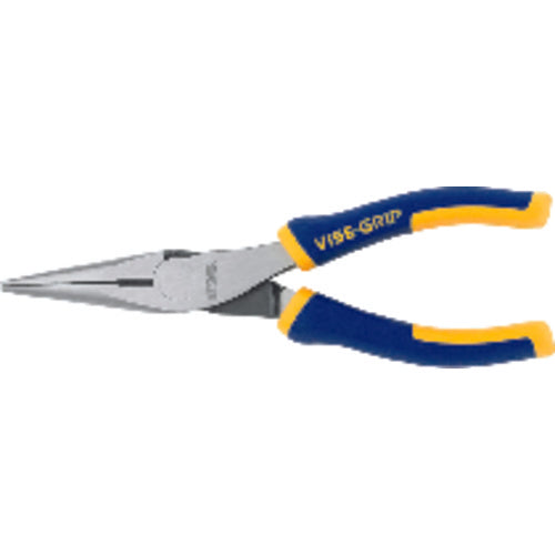 Vise-Grip Long Needle Nose Pliers - Model 2078218 Comfort Grip 8″ Long - Exact Tool & Supply