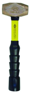 Nupla -- 4 lb Copper Hammer Fiberglass Handle - Exact Tool & Supply