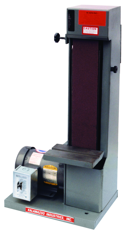 Belt Sander - #S460D; 4 x 60'' Belt; 1HP Motor - Exact Tool & Supply