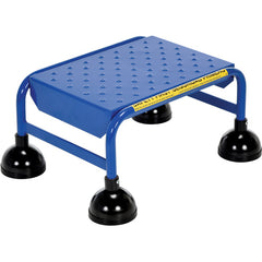 Spring Loaded Roll Ladder Perf 1 Stp Blu - Exact Tool & Supply