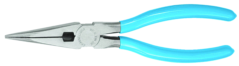 Long Needle Nose Pliers -- #317 Comfort Grip 7.5'' Long - Exact Tool & Supply