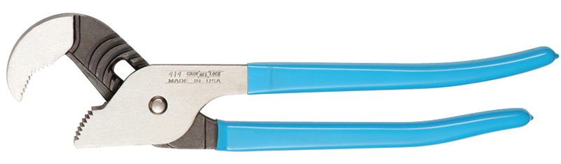 Channellock Tongue & Groove Pliers - Nut Buster -- #414 Comfort Grip 2'' Capacity 14'' Long - Exact Tool & Supply