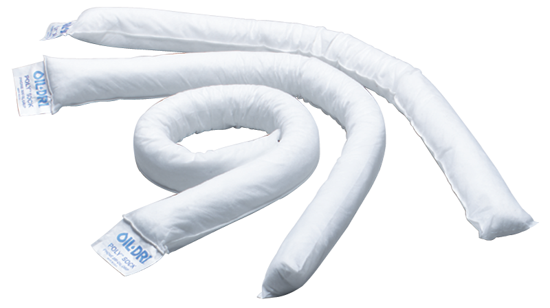 #L90897 Poly Sock 3"D x 6'L 6 Per Box - Absorbents - Exact Tool & Supply