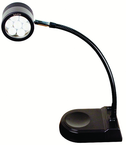 7 LED Spot Light Dimmable 17" Flexible Gooseneck Arm Desk Base - Exact Tool & Supply