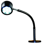 7 LED Spot Light Dimmable 17" Flexible Gooseneck Arm Magnetic Base - Exact Tool & Supply