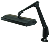 Broad Area Coverage LED Task Light Dimmable 31" Floatng Arm Clamp - Exact Tool & Supply