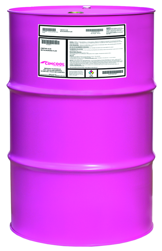 CIMSTAR® 10-D8 Coolant (Extra Lubricity Semi-Synthetic) - 55 Gallon - Exact Tool & Supply