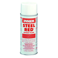 Layout Fluid - Aerosol - Red - 12.0 oz - Exact Tool & Supply