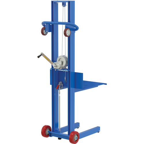 Steel Winch Lite Load Lifter Fi x Wheel W/Flr&Wh Lock - Exact Tool & Supply