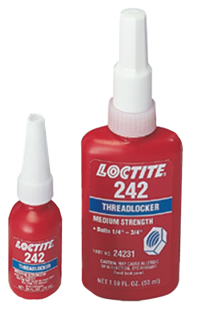 242 Medium Strength Removeable Threadlocker - 50 ml - Exact Tool & Supply