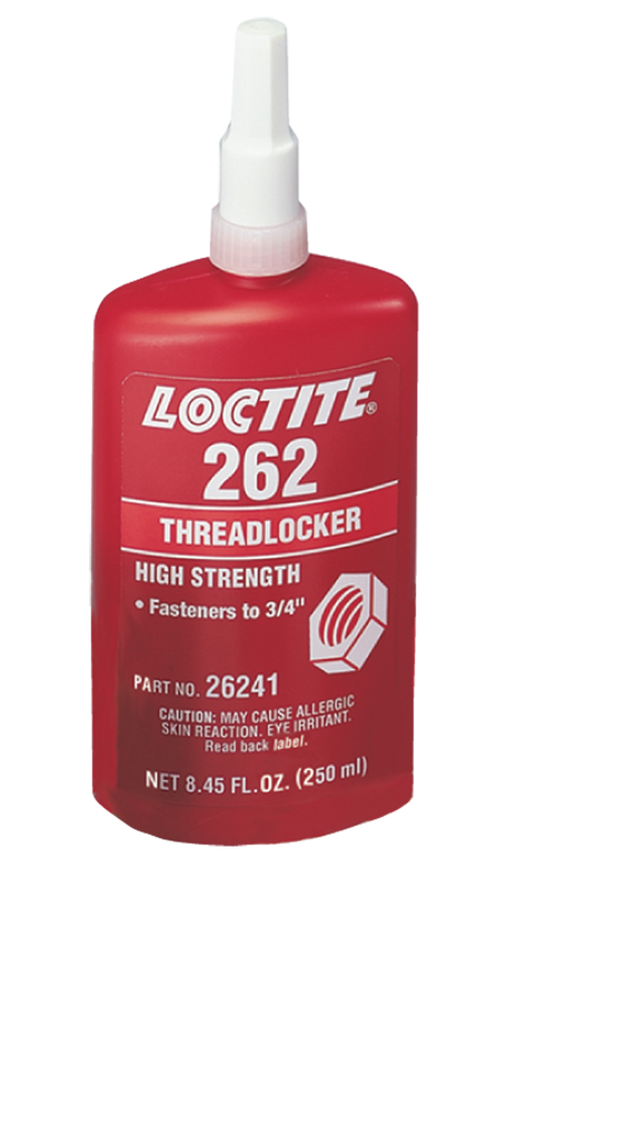262 Medium to High Strength Permanent Threadlocker - 50 ml - Exact Tool & Supply