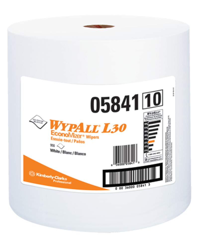 12.5 x 13.4'' - Package of 900 - WypAll L30 Jumbo Roll - Exact Tool & Supply