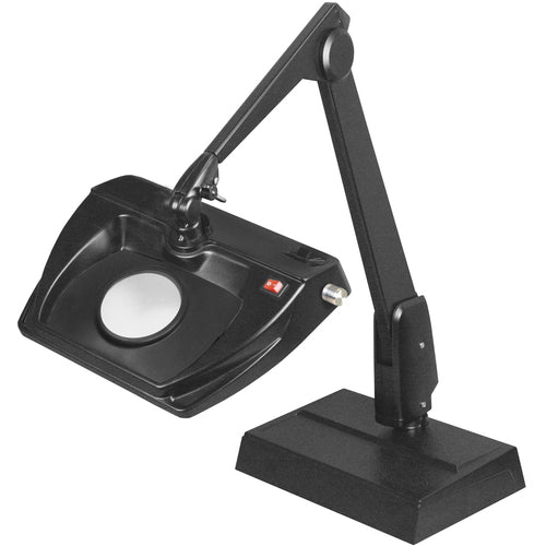 5X Desk Mag Lamp-Black - Exact Tool & Supply