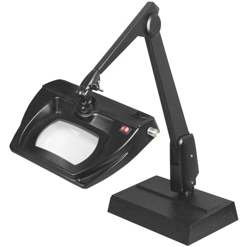 2.25X Desk Mag Lamp-Black - Exact Tool & Supply