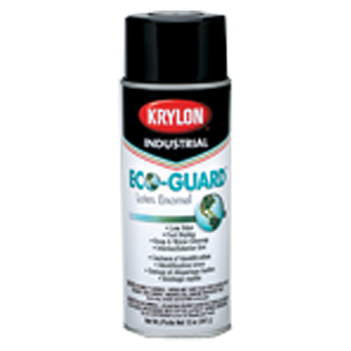 Industrial Eco-Guard Latex Spray Paint Gloss Black - Exact Tool & Supply