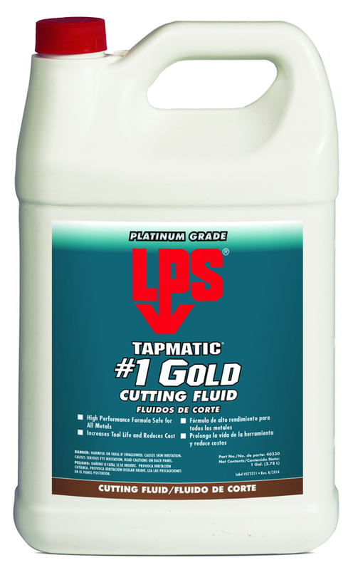 #1 Gold Cutting Fluid - 1 Gallon - Exact Tool & Supply