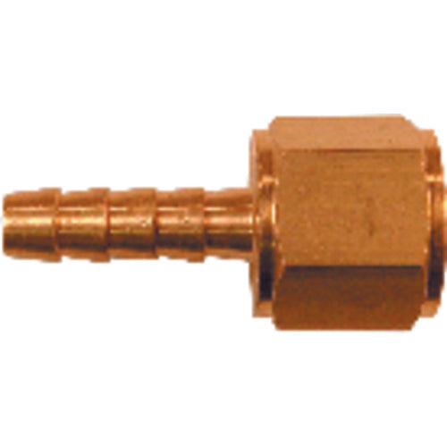 Model FR0606-P100–3/8″ Hose Inside Diameter–3/8″ FPT Thread - Hose Barb - Exact Tool & Supply
