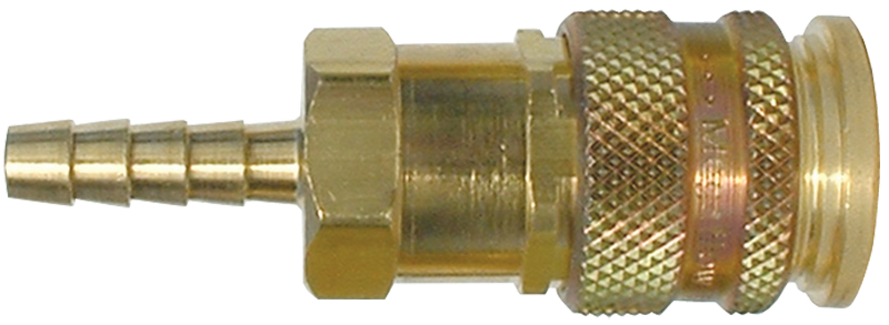 #113 - 1/4 Hose Barb - 1/4'' Body Size - Megaflow High Flow Coupler - Exact Tool & Supply