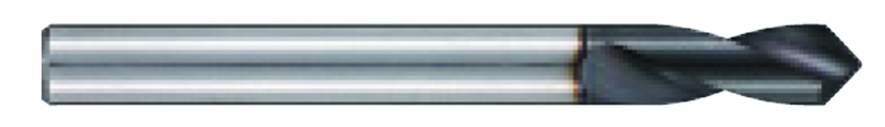 10mm Dia. - X 89mm OAL - HSS-Co AG Starting Drill-TiAlN Coated - Exact Tool & Supply