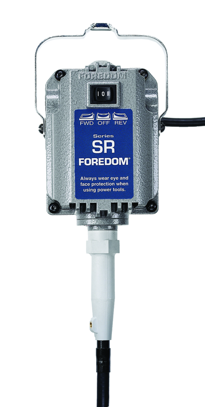 #SRFCT44T - 1/8 HP Motor - 0 - 18,000 RPM - Flex Shaft Grinder with Foot Control - Exact Tool & Supply