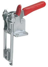 #334 Vertical Latch Pull Action Latch Style; 1;000 lbs Holding Capacity - Toggle Clamp - Exact Tool & Supply