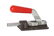 #607 Reverse Handle Action Plunger Style; 800 lbs Holding Capacity - Toggle Clamp - Exact Tool & Supply
