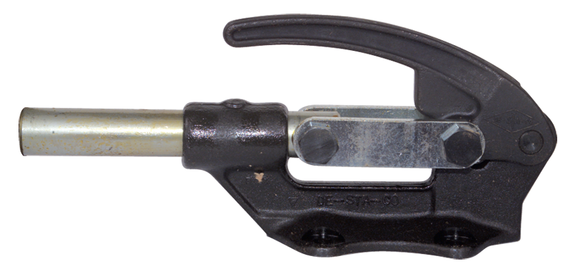 #650 Reverse Handle Action Plunger Style; 16;000 lbs Holding Capacity - Toggle Clamp - Exact Tool & Supply