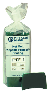 5 Pound Container - #43015 - Red - Hot Melt Coating - Exact Tool & Supply
