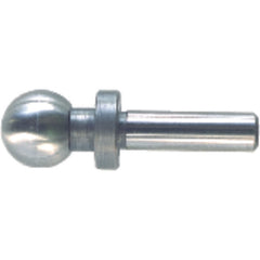 Model 826806–1/4″ Ball Diameter–1/8″ Shank Diameter - Press Fit Shoulder Tooling Ball - Exact Tool & Supply