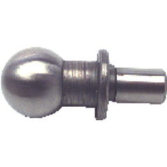 Model 826875–1/2″ Ball Diameter–1/4″ Shank Diameter - Tapped Toolmaker's Construction Ball - Exact Tool & Supply