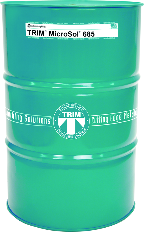 54 Gallon TRIM® MicroSol® 685 High Lubricity Semi-Synthetic Metalworking Fluid - Exact Tool & Supply