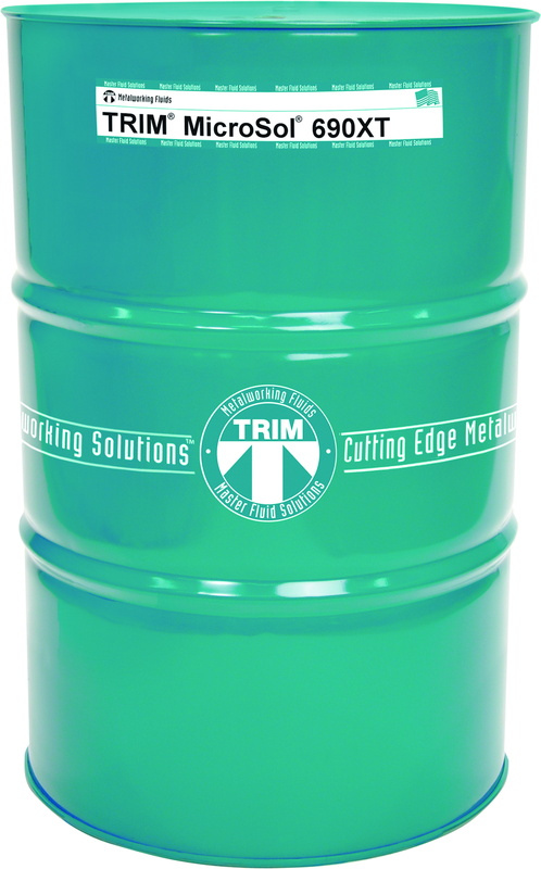 54 Gallon TRIM® MicroSol® 690XT High Lubricity Low Foam Premium Semi-Synthetic - Exact Tool & Supply