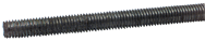 Threaded Rod - 1-1/8-12; 3 Feet Long; Steel-Oil Plain - Exact Tool & Supply