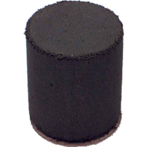 1″ × 7/8″ × 1/4″ - Cylinder Resin Bonded Rubber Cone (Coarse Grit) - Exact Tool & Supply