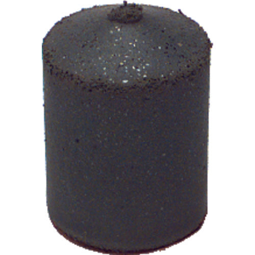 1 3/4″ × 1″ × 1/4″ - Pointed Resin Bonded Rubber Cone (Coarse Grit) - Exact Tool & Supply