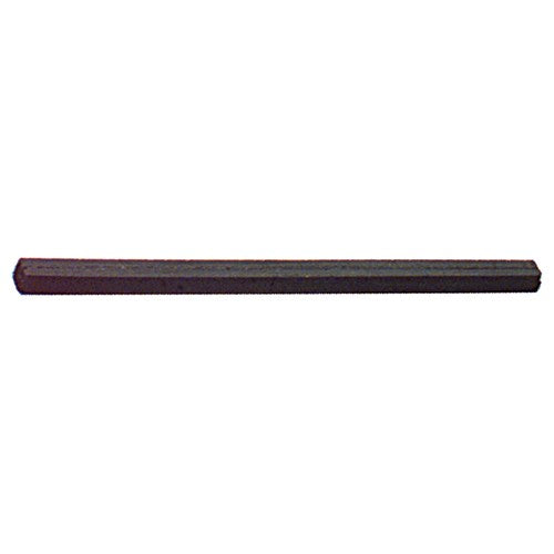 6″ × 1/2″ × 1/2″ - Square - Resin Bonded Rubber Block & Stick (Coarse Grit) - Exact Tool & Supply