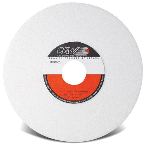 7″ × 1/2″ × 1-1-4″ - Aluminum Oxide (WA) / 46J Type 1 - Surface Grinding Wheel