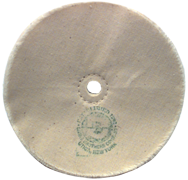 6 x 1/2 - 1'' (80 Ply) - Cotton Loose Type Buffing Wheel - Exact Tool & Supply