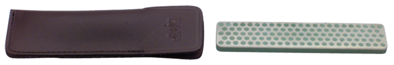 4 x 7/8" - X-Coarse Grit - Rectangular Pocket Diamond Whetstone - Exact Tool & Supply