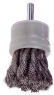 1'' Diameter - Stainless End Brush - Exact Tool & Supply