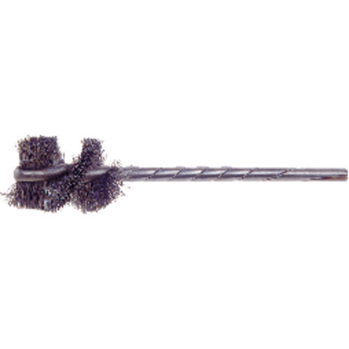7/8″ Diameter - Crimped Steel Wire Tube Brush - Exact Tool & Supply