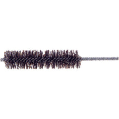 1″ Diameter - Crimped Steel Wire Tube Brush - Exact Tool & Supply