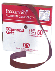 2" x 50 Yds - 60 Grit - Aluminum Oxide - Shop Roll - Exact Tool & Supply