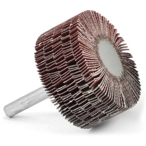 2 1/2″ × 1 1/2″ × 1/4″-240 Grit - Mounted Flap Wheel