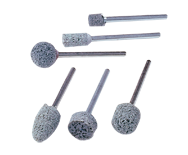1/4'' Shank - 3/4 x 2-1/2'' (A1) Series 821 - Non-Woven Nylon Abrasive Mounted Point - Exact Tool & Supply