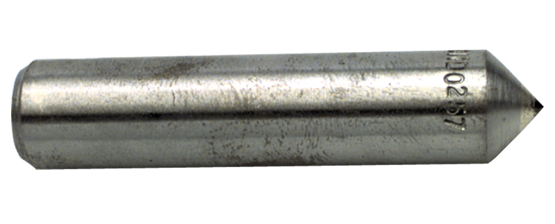 1/2 Carat - 7/16 x 2'' Shank - Coned Diamond Dresser - Exact Tool & Supply