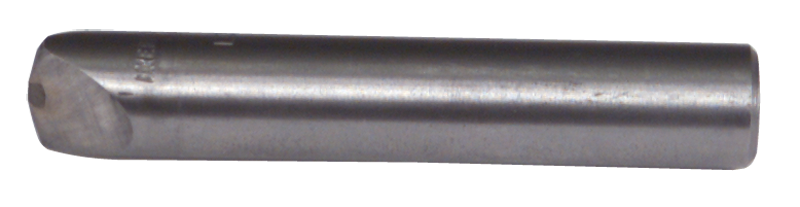 1/3 Carat - 3/8 x 2-1/2'' Shank - Lapped Diamond Chisel for Radius Tool - Exact Tool & Supply