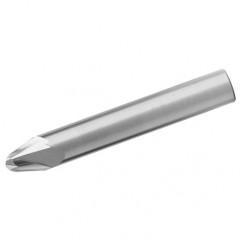 1/4" SH-2-1/2" OAL - 15°-Taper Ball Runner Cutter-2 FL - Exact Tool & Supply